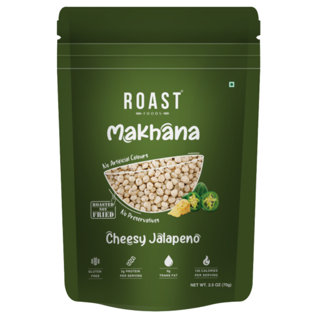 Roast Food Cheese Jalapeno Makhana 70 g buy online USA - 1
